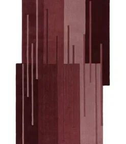 Modern puur wollen tapijt CHOPPY