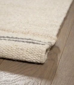 Modern tapijt voor woonkamer en slaapkamer van zuivere wol DHURRIE