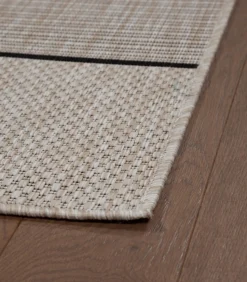 Moderne vlak geweven woonkamer- en slaapkamerkleed IRIA