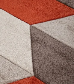 Moderne vlak geweven woonkamer- en slaapkamerkleed PAVY