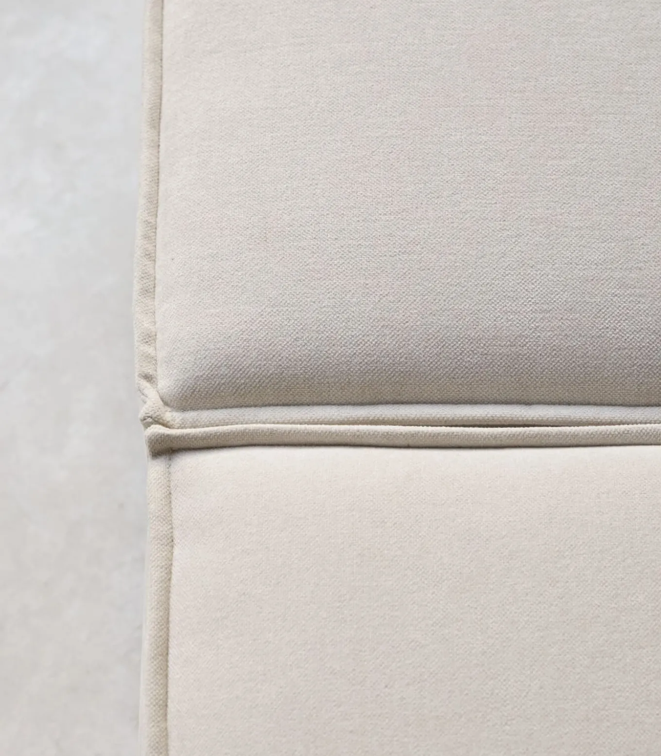 Modulaire loungefauteuil Dario in beige stof