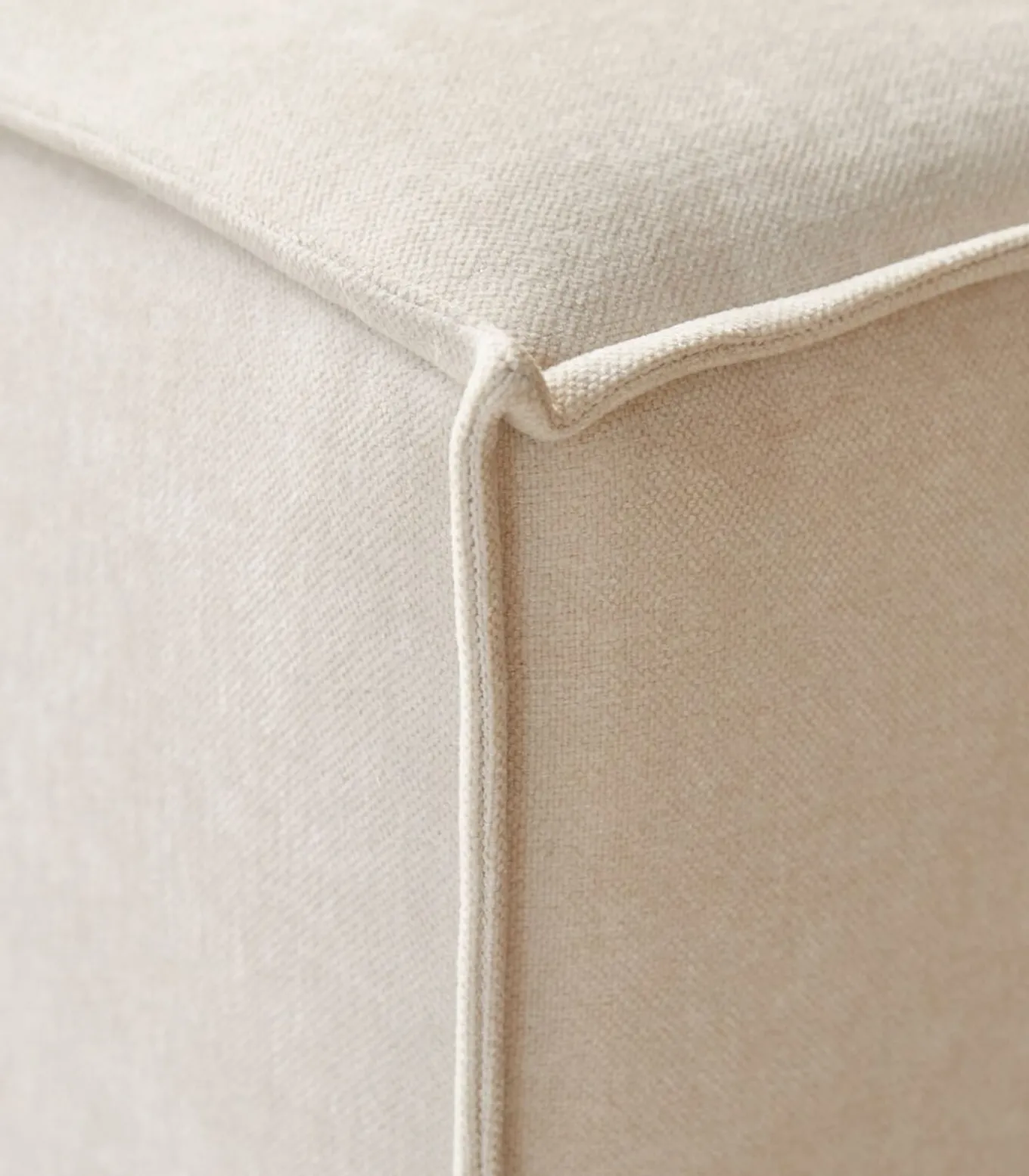 Modulaire loungestoel Dario in beige stof
