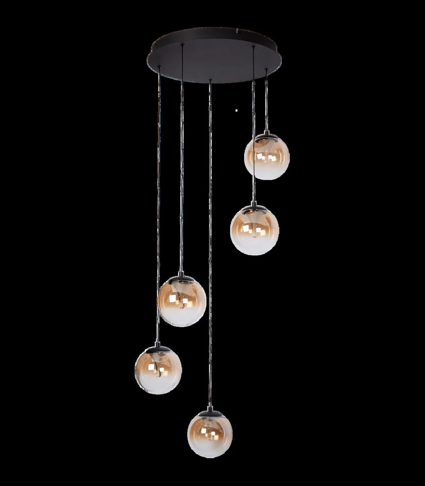 Monza 5 - Hanglamp - Zwart