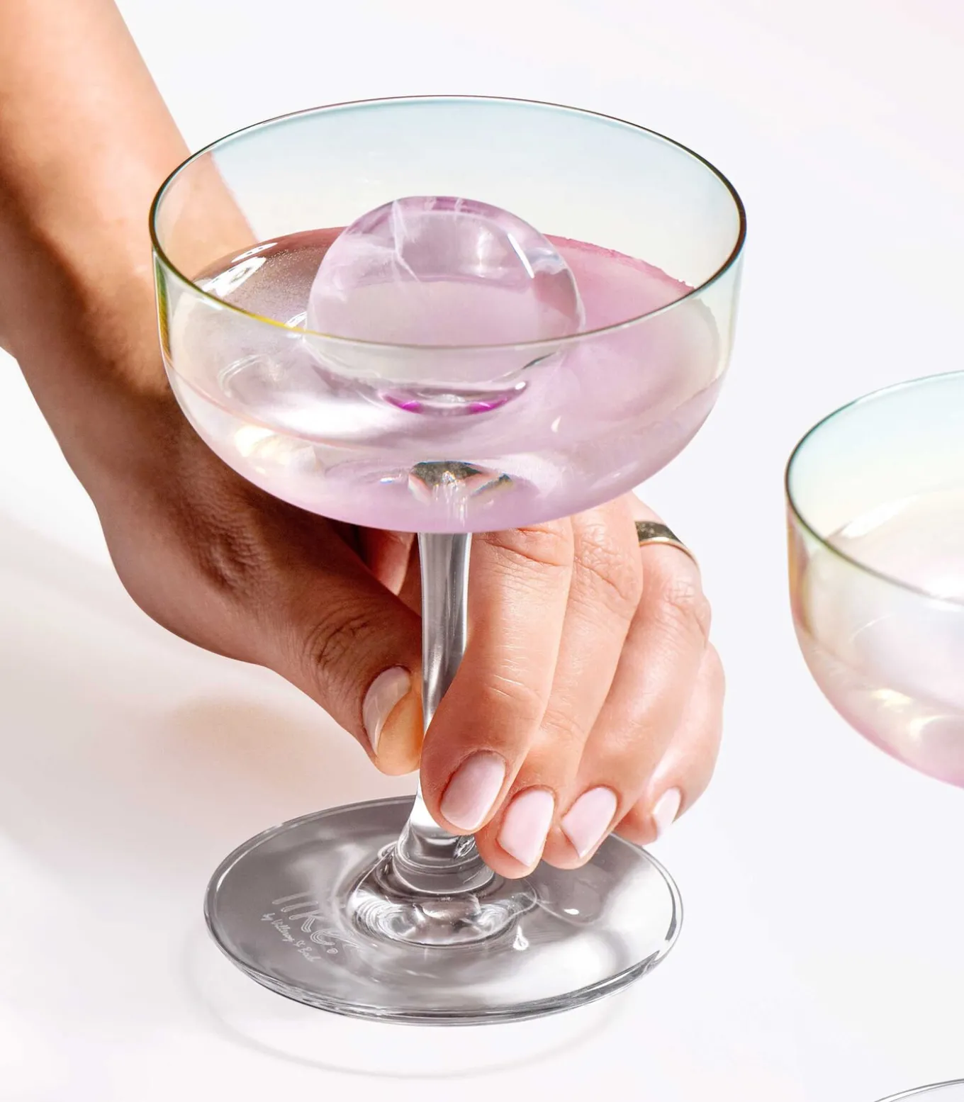 Mousserende wijn/chamapgneschaal,Set2dlg Like Pearl