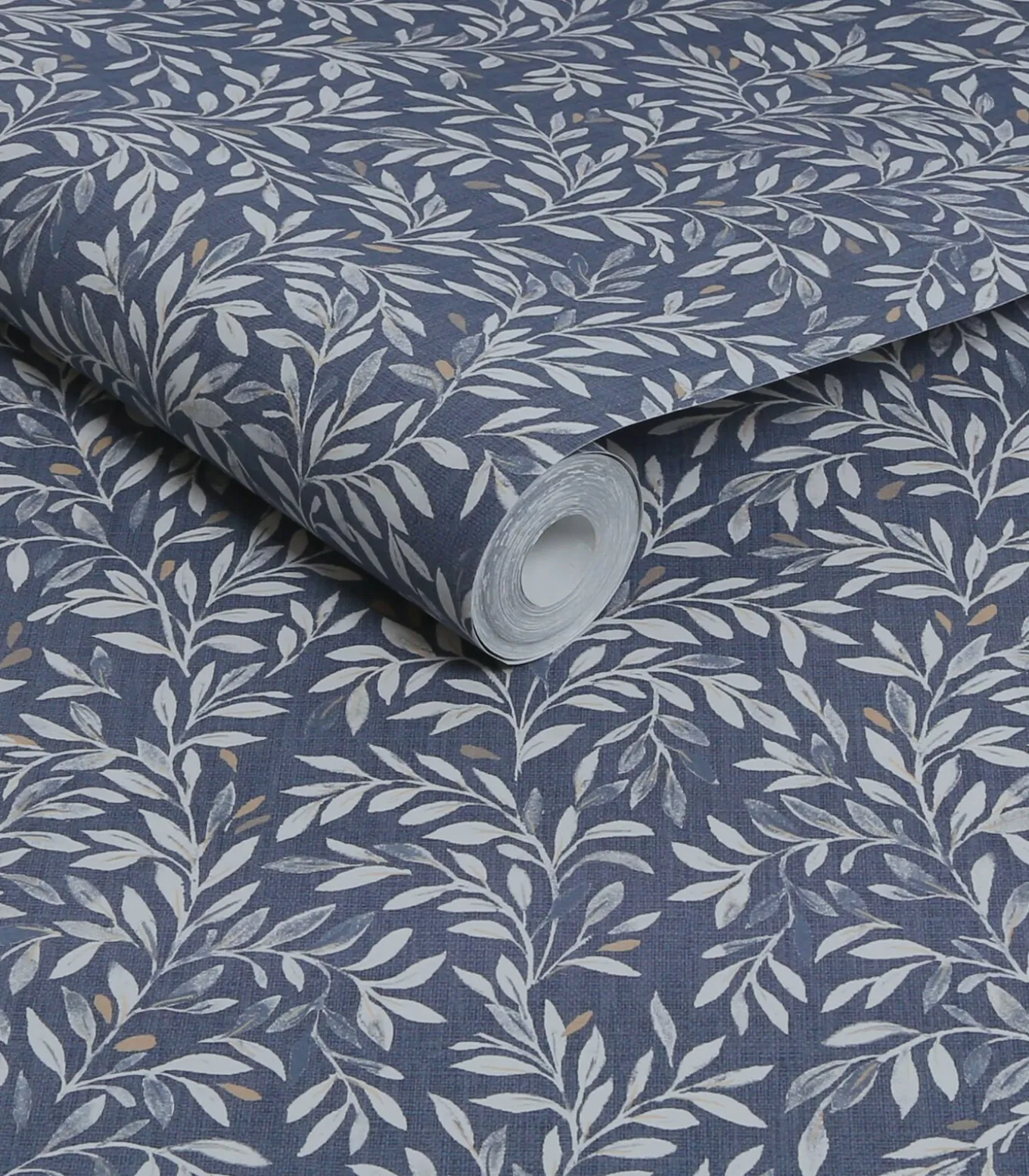 Next - Vliesbehang - Ditsy Leaf Navy - 1000x52