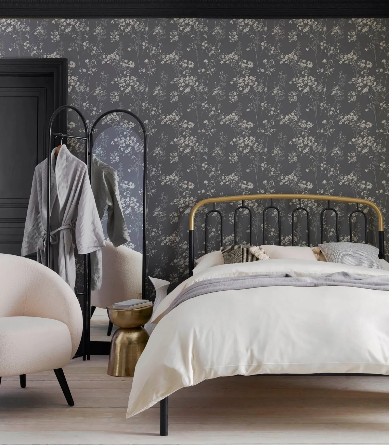 Next - Vliesbehang - Leaf Navy - 1000x52