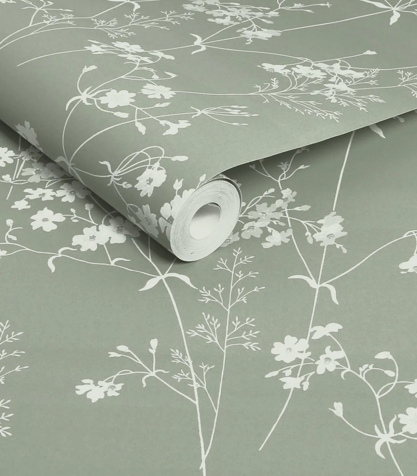 Next - Vliesbehang - Leaf Sage - 1000x52
