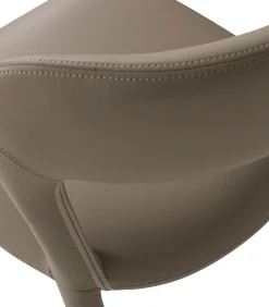 Noble Eetkamerstoelen - Leerlook - Zand - Set van 2