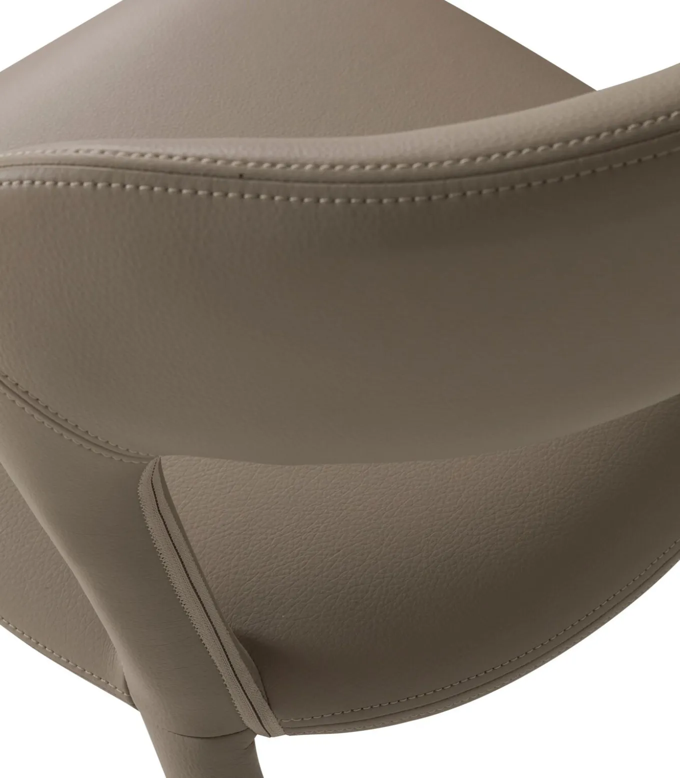 Noble Eetkamerstoelen - Leerlook - Zand - Set van 2