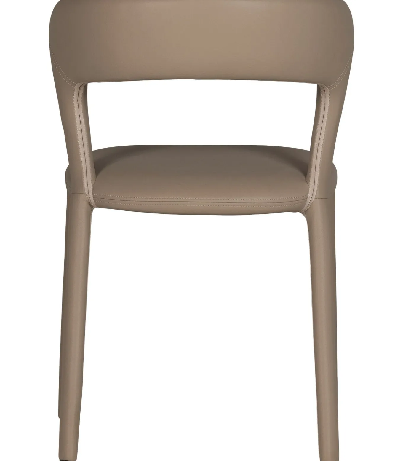 Noble Eetkamerstoelen - Leerlook - Zand - Set van 2