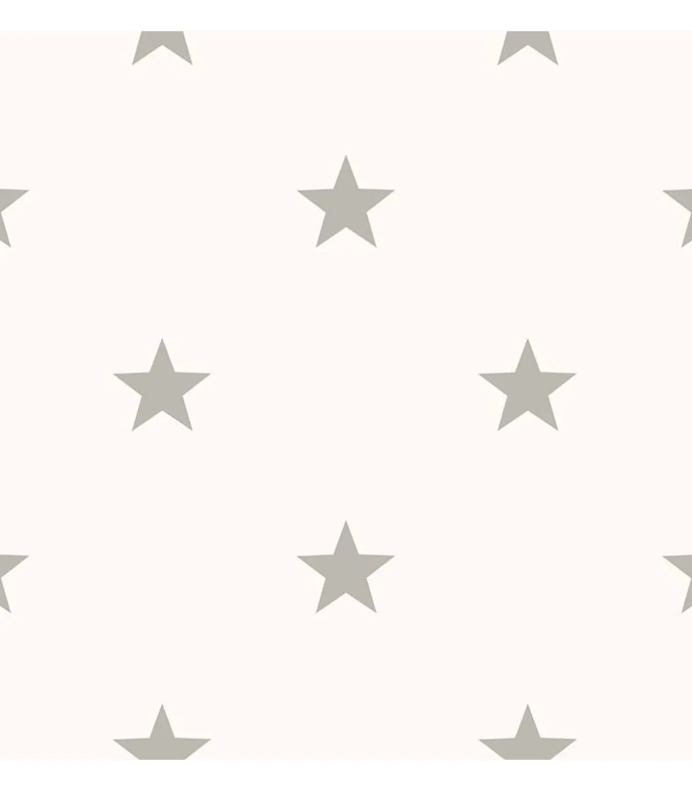 Noordwand Behang Friends & Coffee Little Stars lichtgrijs en wit