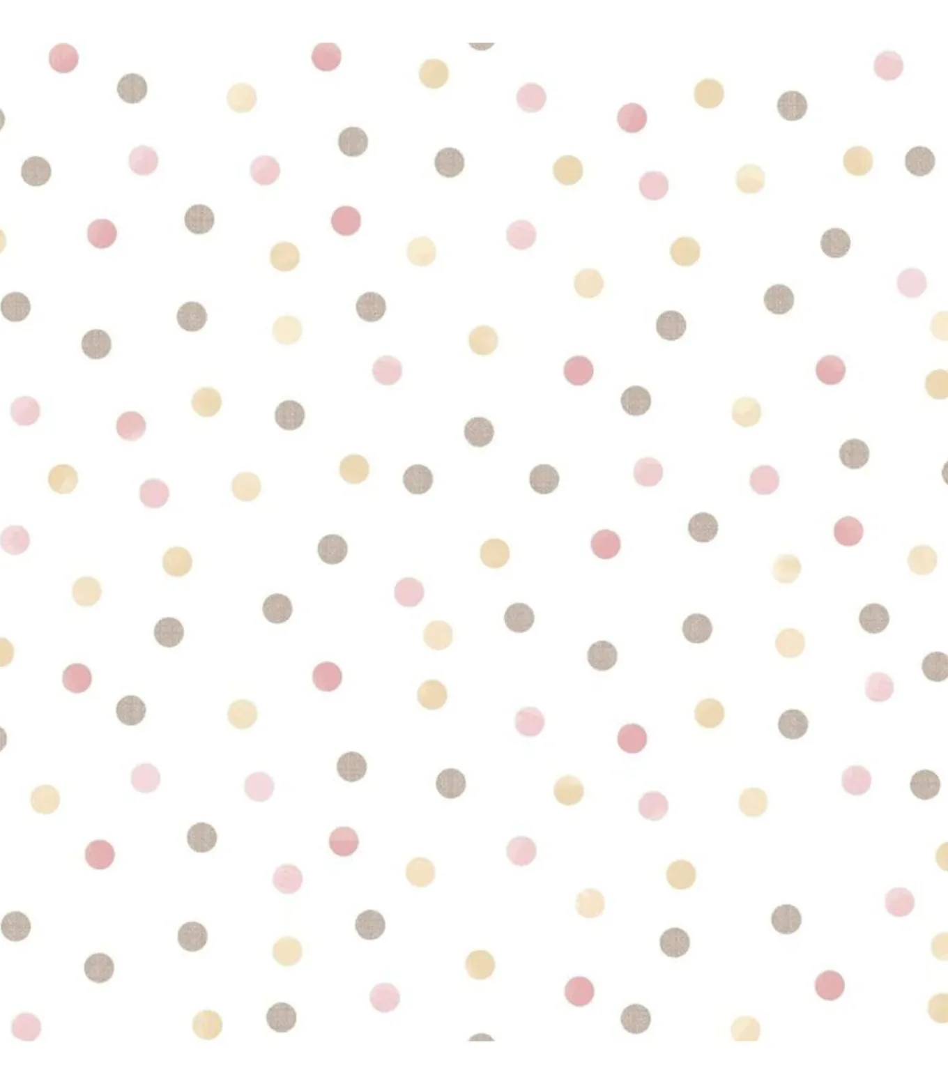 Noordwand Behang Mondo baby Confetti Dots roze/wit/bruin