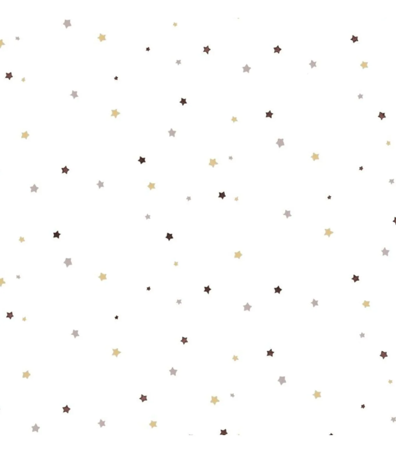 Noordwand Behang Mondo baby Little Stars beige en wit