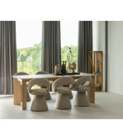 Norbert Vaas - Handgevormd - Glas - Bruin - 26x25x8