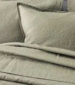 Nouvelle Vague - Effen laken in gewassen linnen Made in France