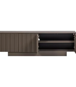 Nova Tv Meubel 200 cm - Grenen - Truffel Bruin - 54x200x40