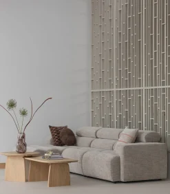 Novi Chaise Longue Element Arm Links - Polyester- Naturel