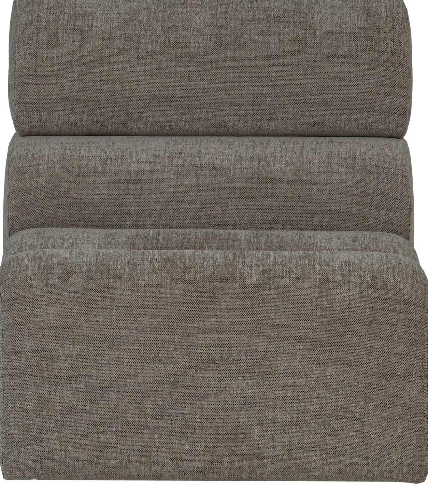 Novi 1-Zits Element Bank - Polyester - Grijs Melange - 86x82x113