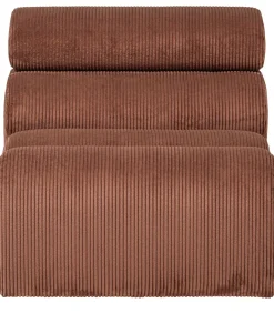 Novi 1-Zits Element Bank - Ribstof - Terra - 86x82x113