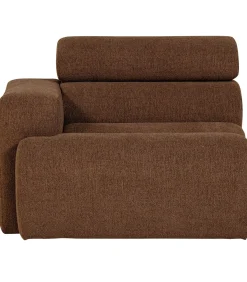 Novi 1-Zits Element Bank Arm Links - Polyester - Mokkabruin