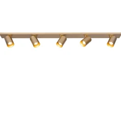 Nuo 5 - Plafondspot - Goud