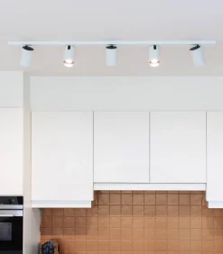 Nuo 5 - Plafondspot - Wit & Zwart