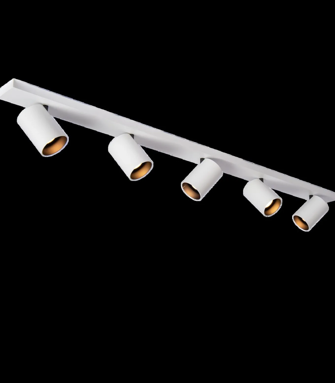 Nuo 5 - Plafondspot - Wit & Zwart