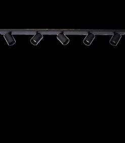 Nuo 5 - Plafondspot - zwart