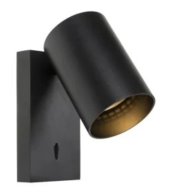 Nuo Fix - Wandlamp - Zwart
