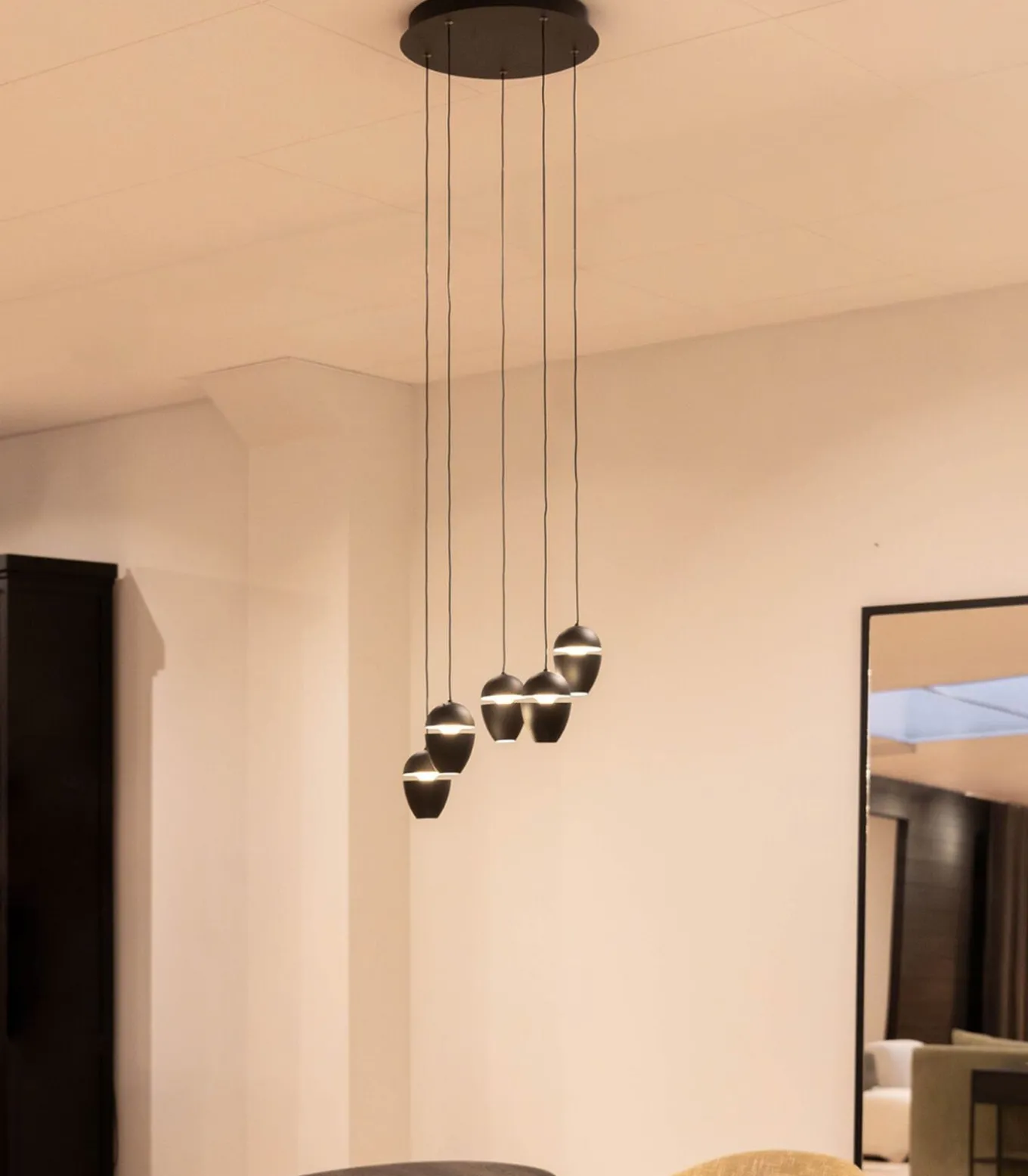 Ogima - Hanglamp - Zwart