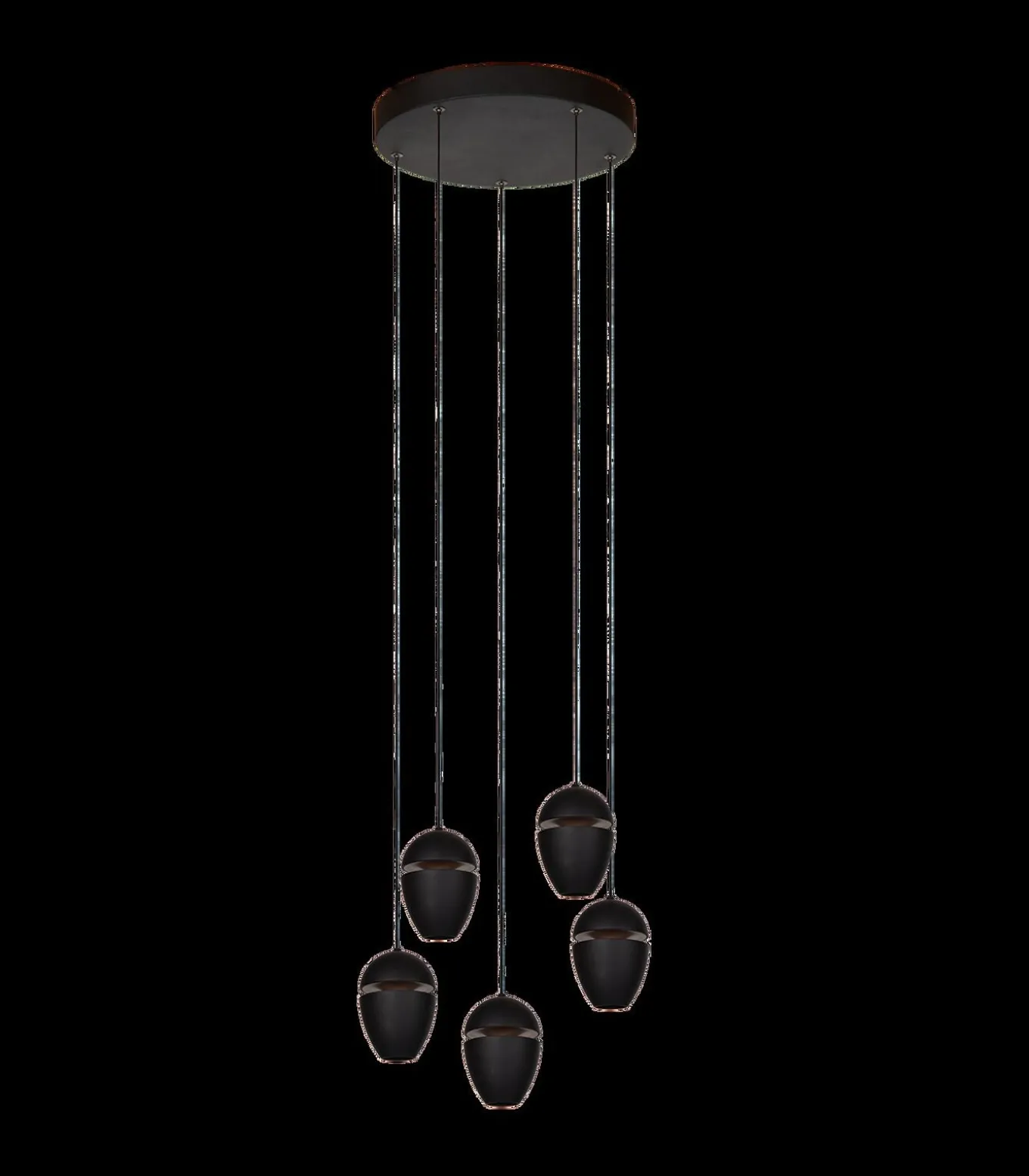 Ogima - Hanglamp - Zwart