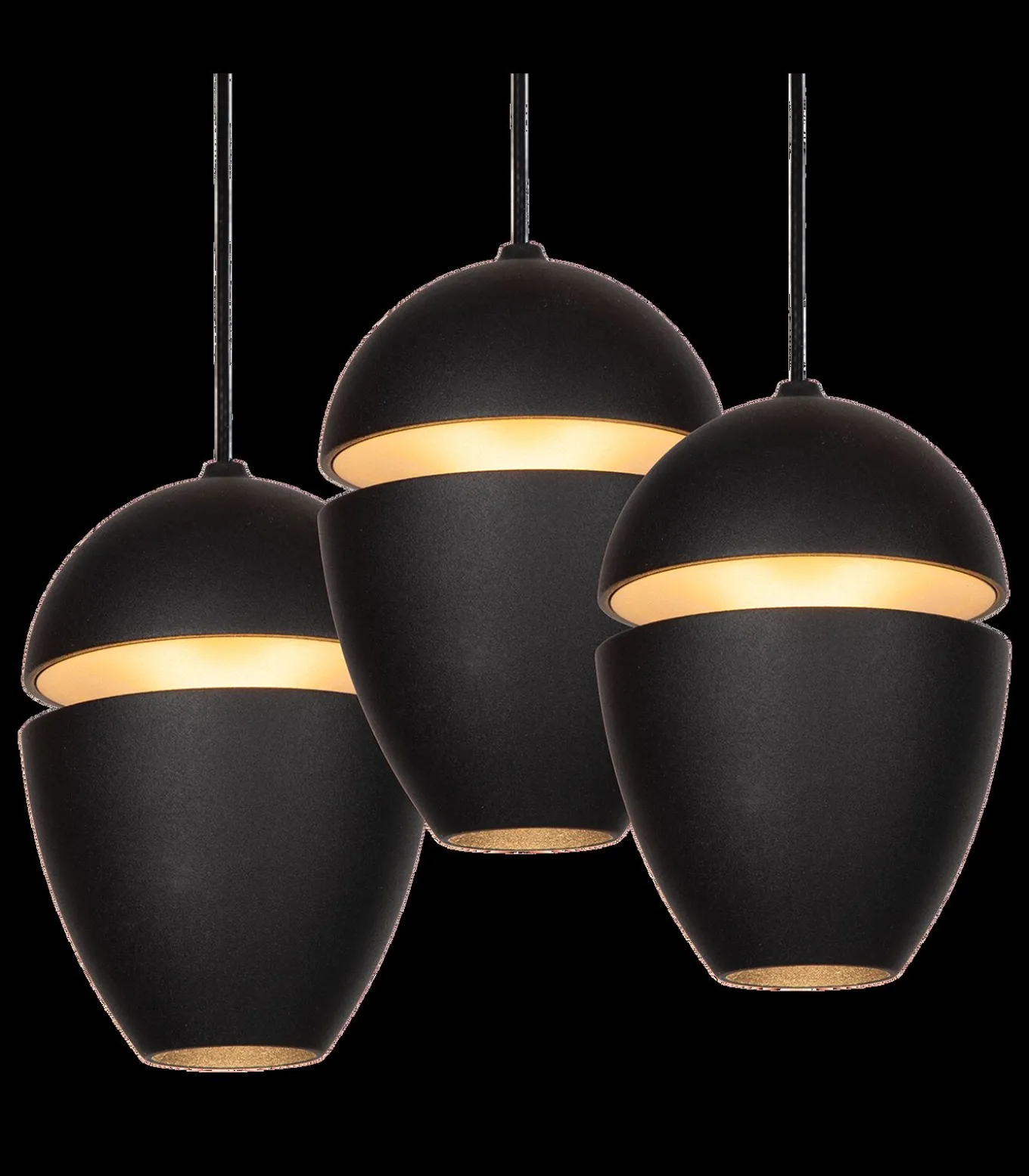 Ogima - Hanglamp - Zwart