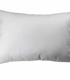 Onder witte katoenen kussensloop 65x65 cm