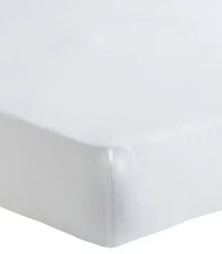 Ontario - Effen hoeslaken in halflinnen Made in France