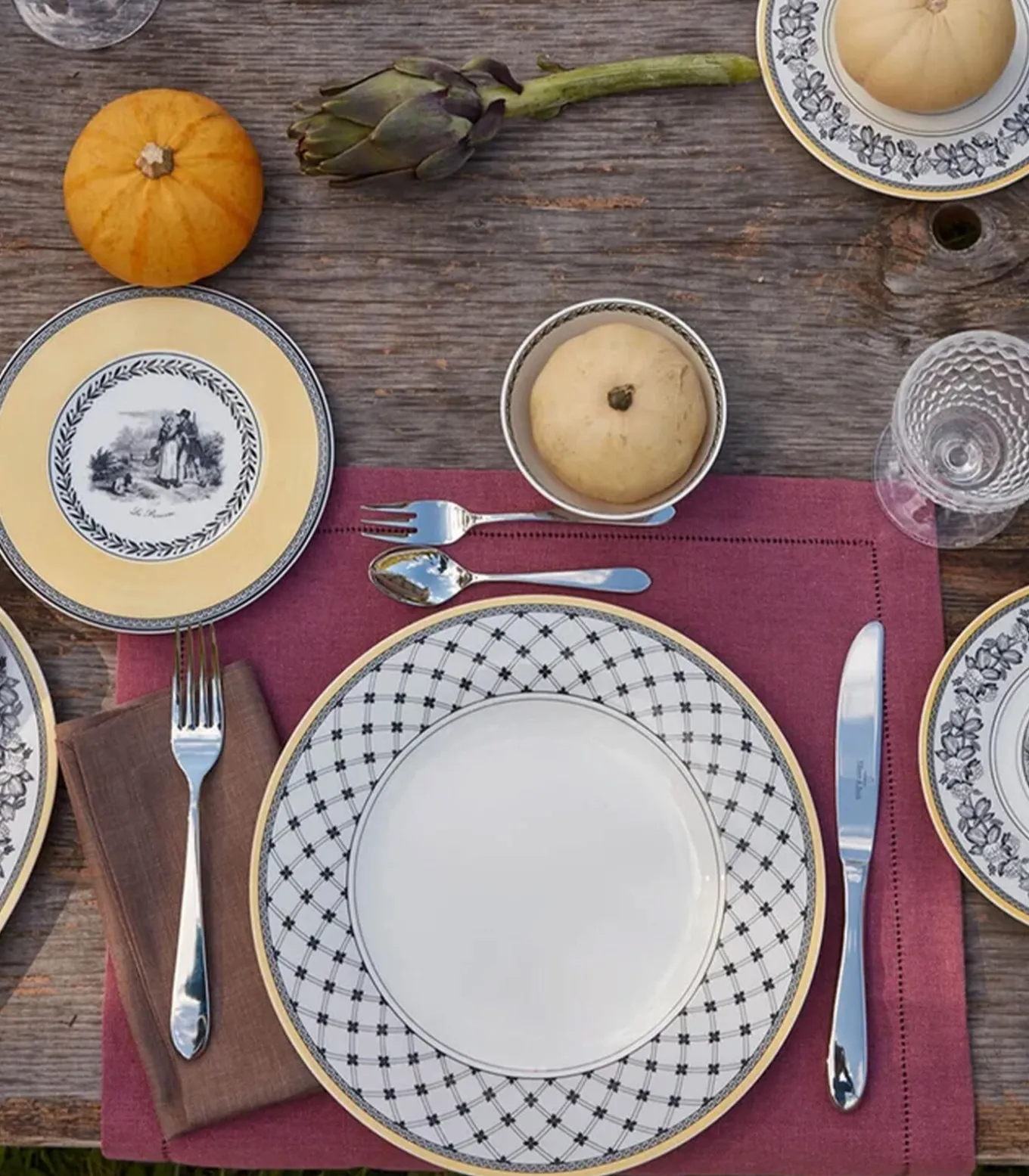 Ontbijtbord Audun Promenade