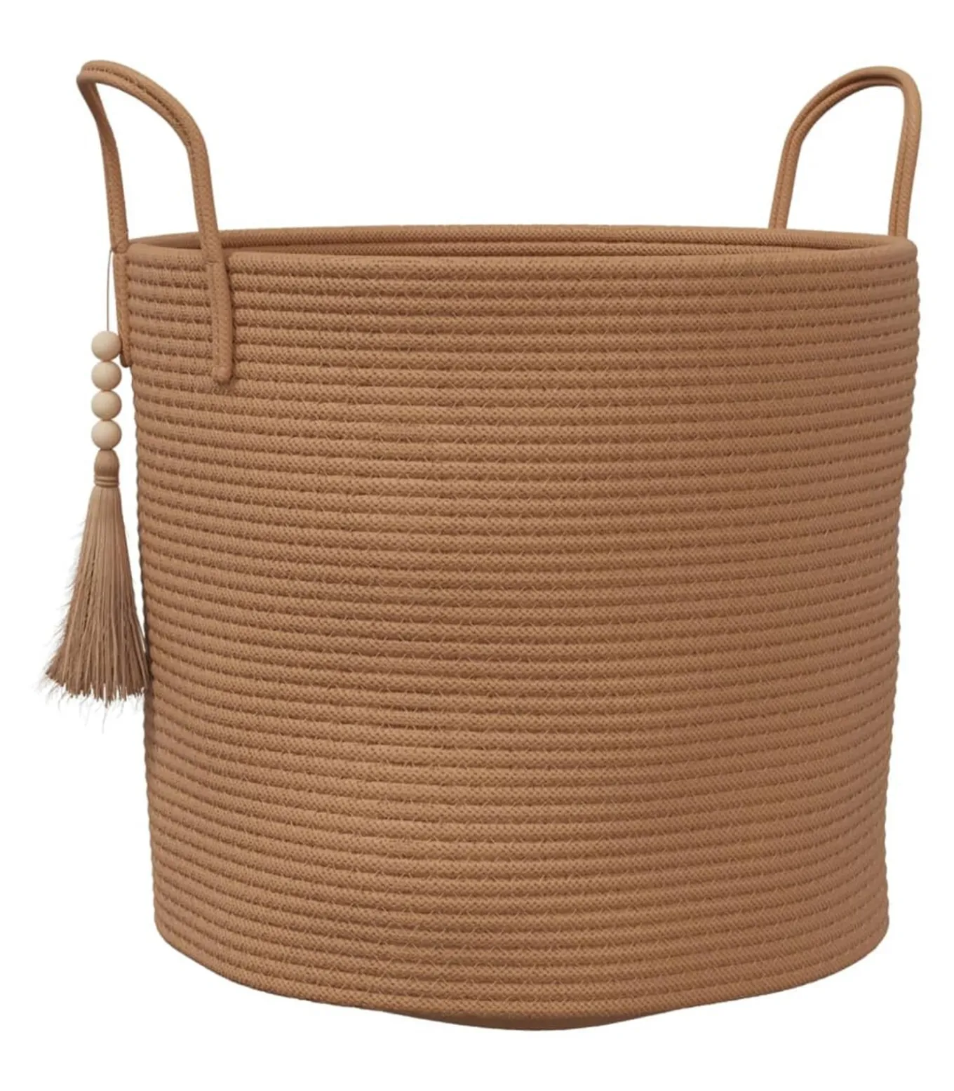 Opbergmand Ø 40x35 cm katoen bruin