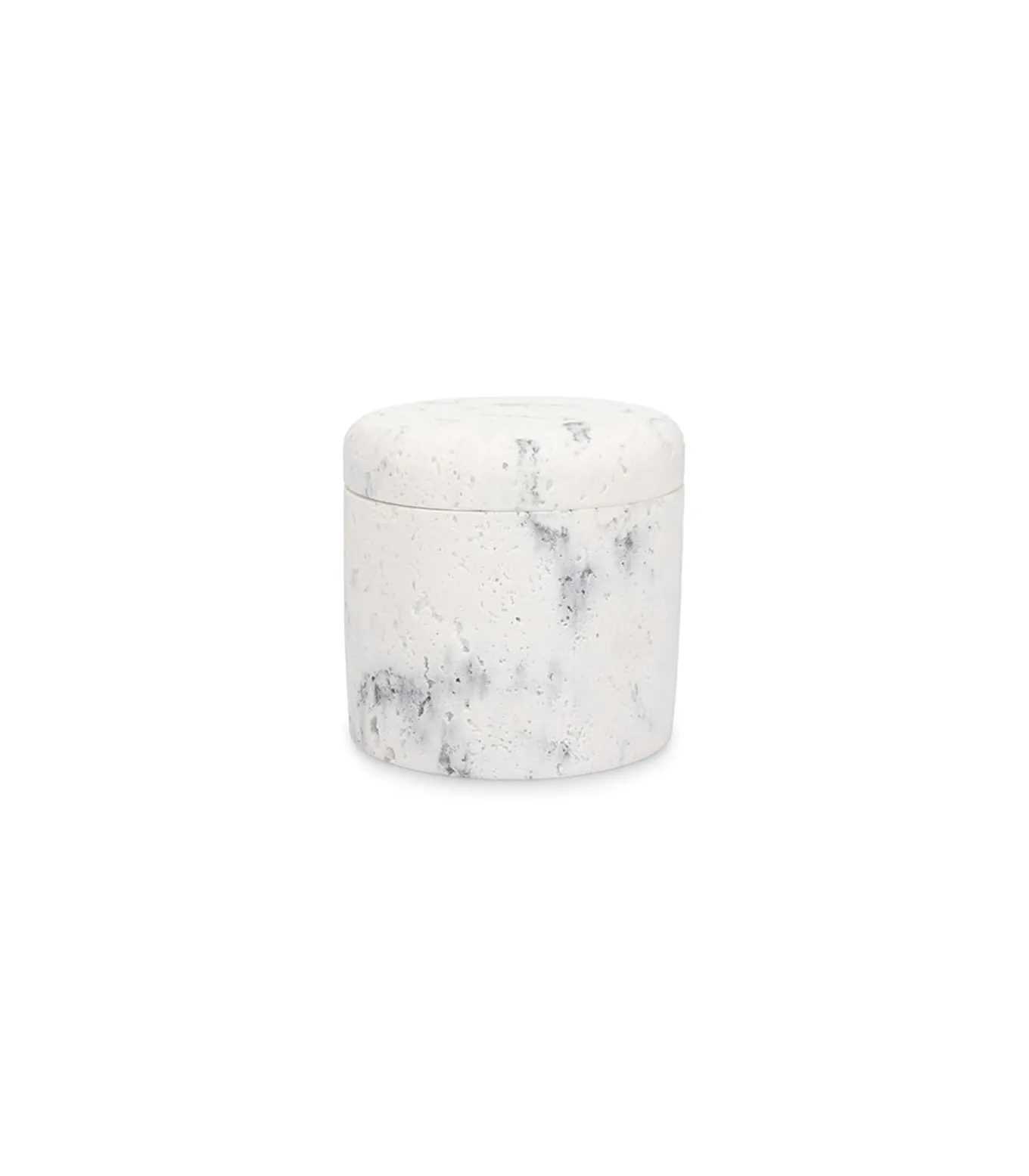 Opbergpot 9,5xH9,5cm marble white Suds