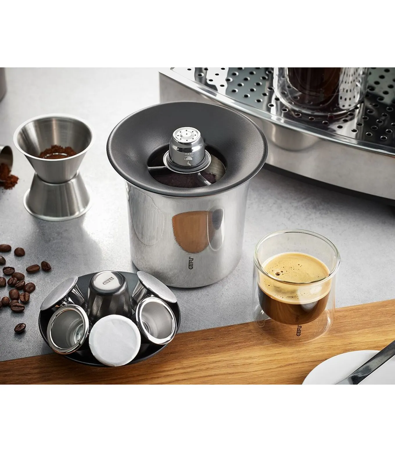 Opvangbak voor koffiedik CONSCIO