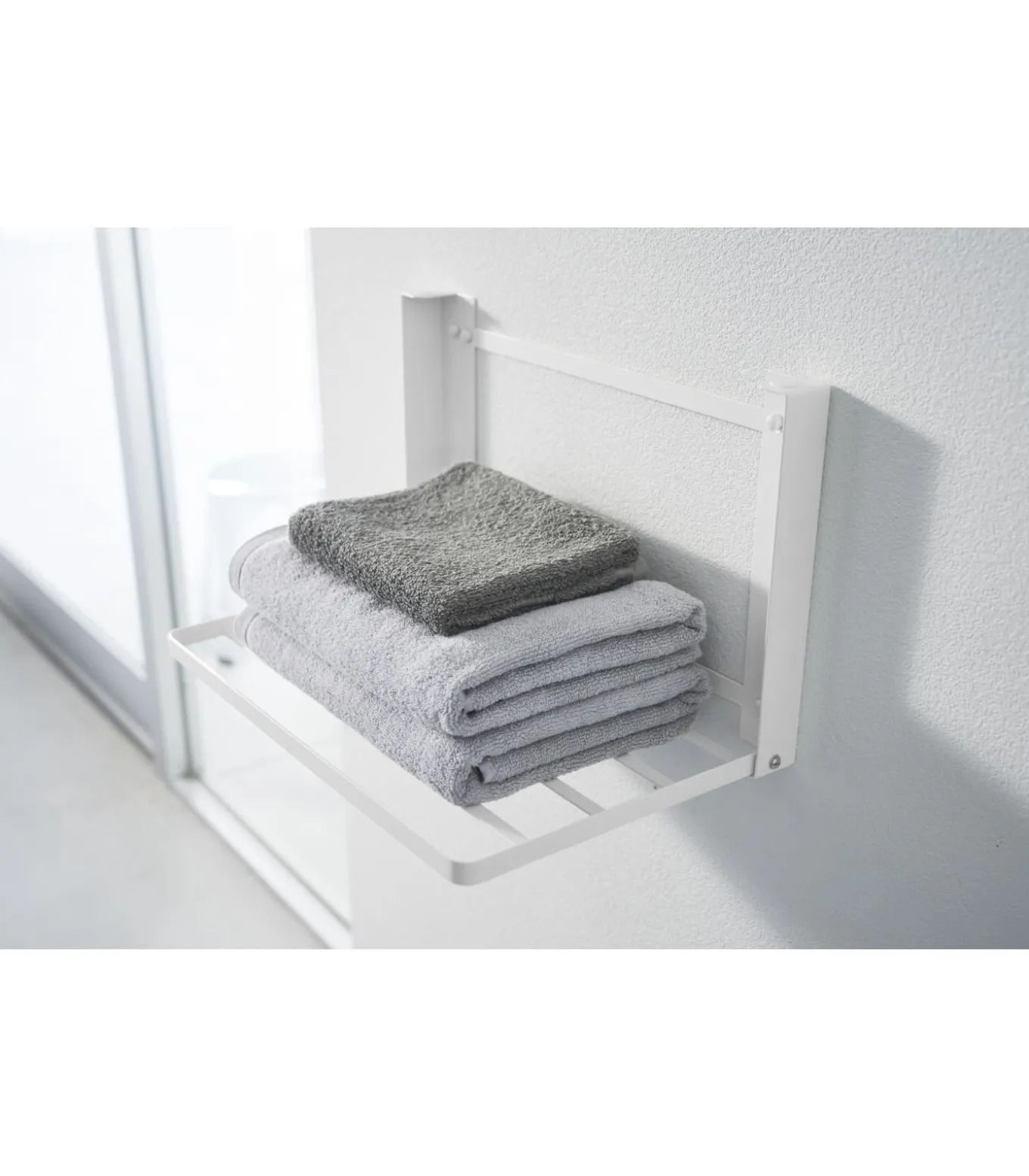 Opvouwbare Wandplank - Tower - Wit