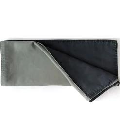 Organic Tafelloper 40x150cm dubbelzijdig groen-grijs