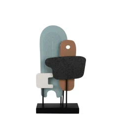 Ornament Abstract Art - Multicolor - 27.5x11x49cm