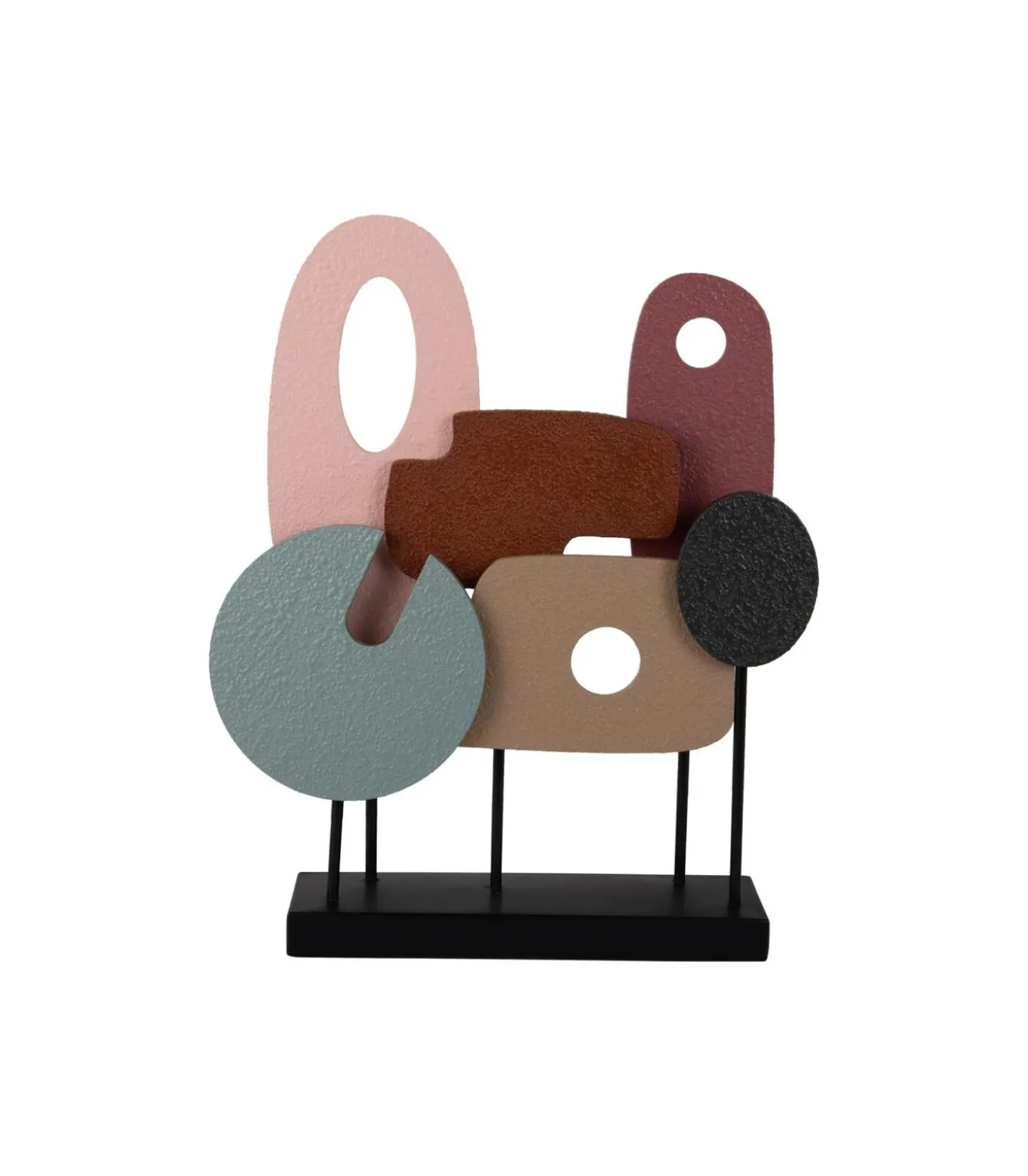 Ornament Abstract Art - Multicolor - 36x9.5x44cm