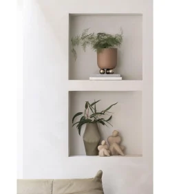 Ornament Abstracto Tip Large - Bruin - 17x11x22cm