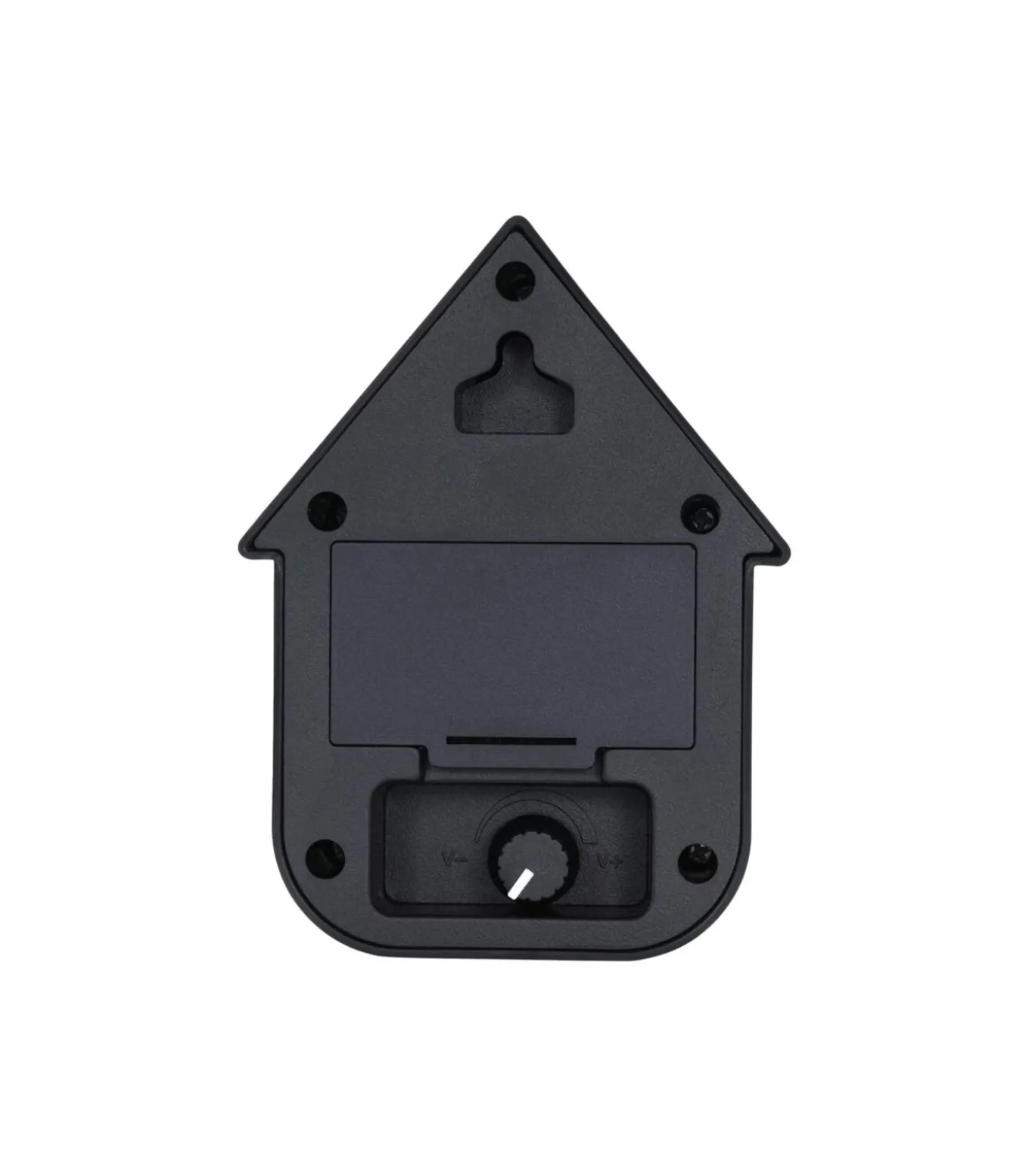 Ornament Sound Box Modern Cuckoo - Blauw - 12x7.5x11.5cm