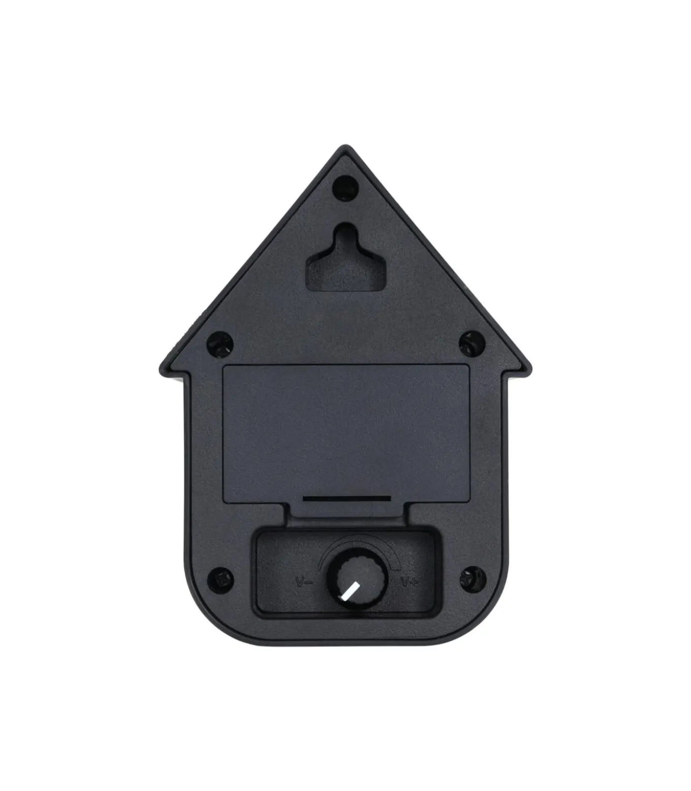 Ornament Sound Box Modern Cuckoo - Groen - 12x7.5x11.5cm