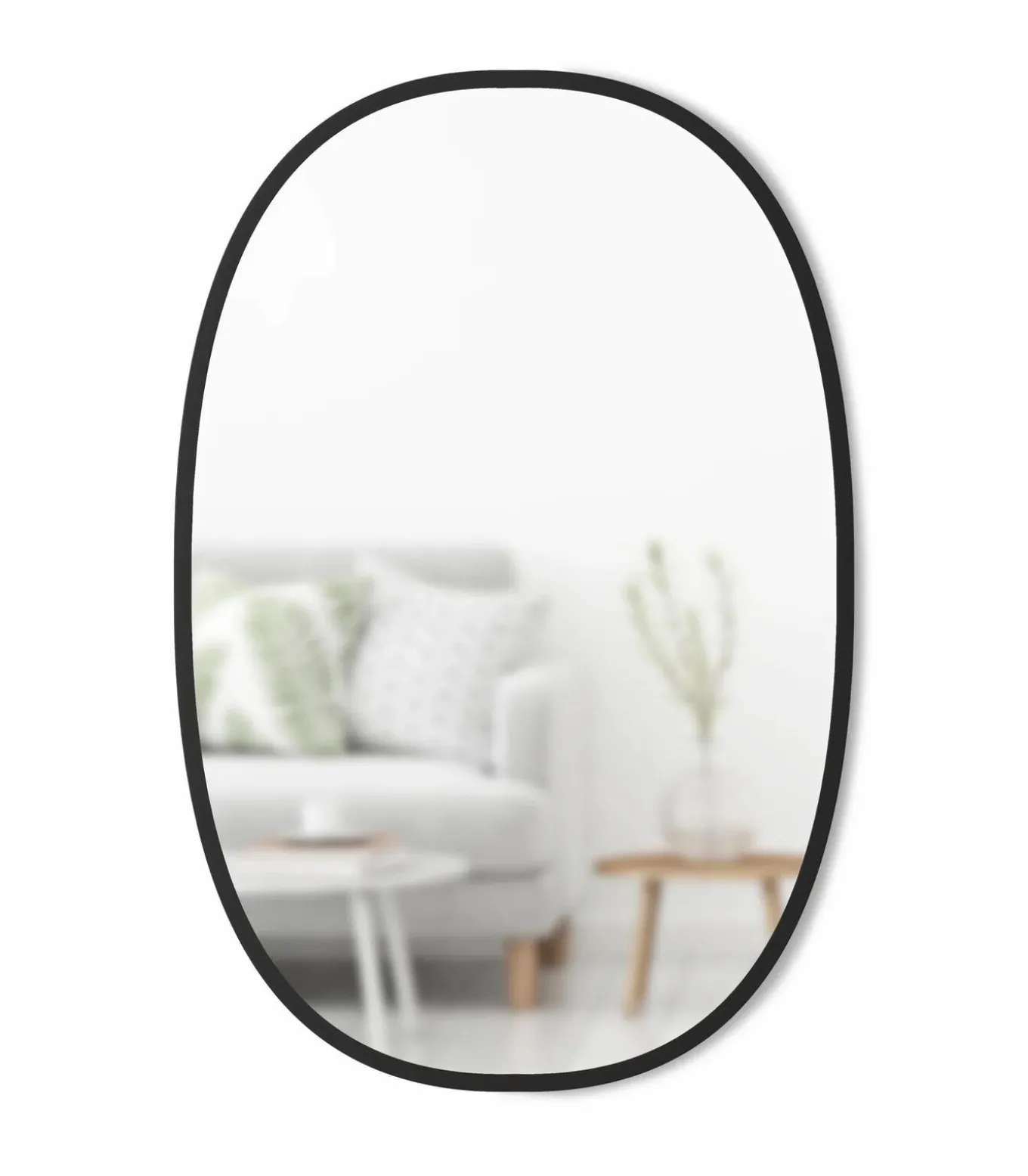 Ovale wandspiegel Hub