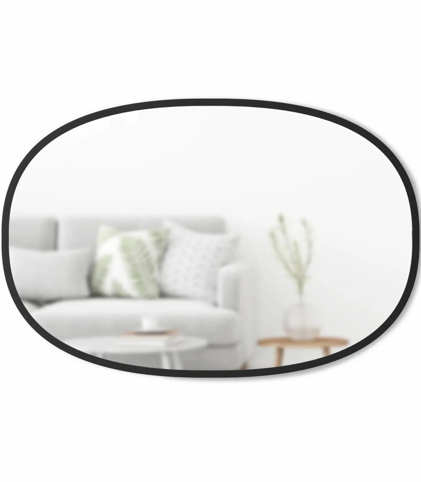 Ovale wandspiegel Hub