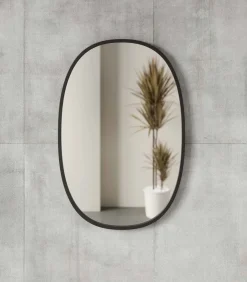 Ovale wandspiegel Hub