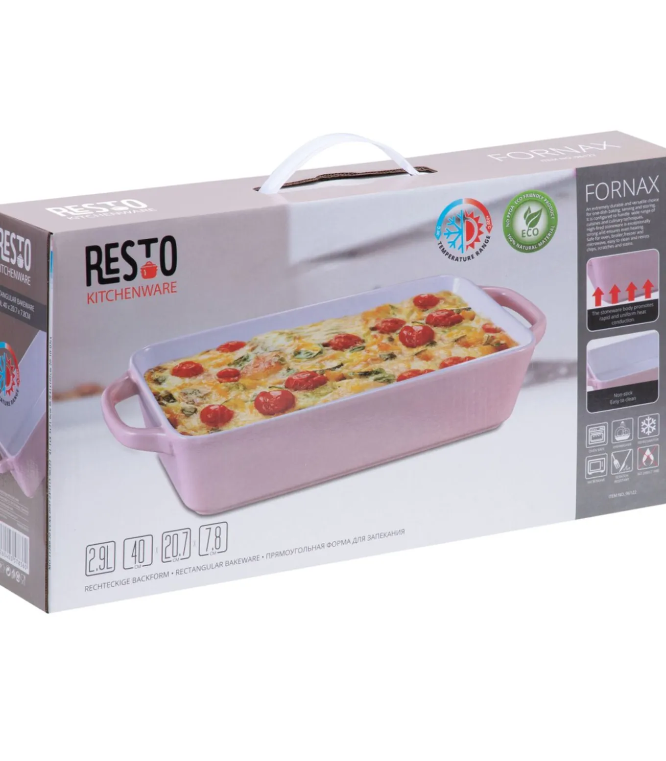 Ovenschaal Fornax - Roze - 40 x 21 cm / 2.9 liter