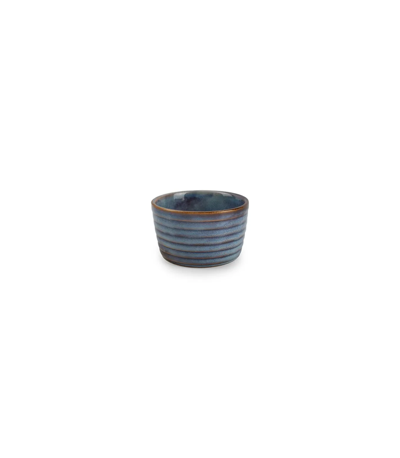 Ovenschaal 10xH6cm blauw Duna - (x6)